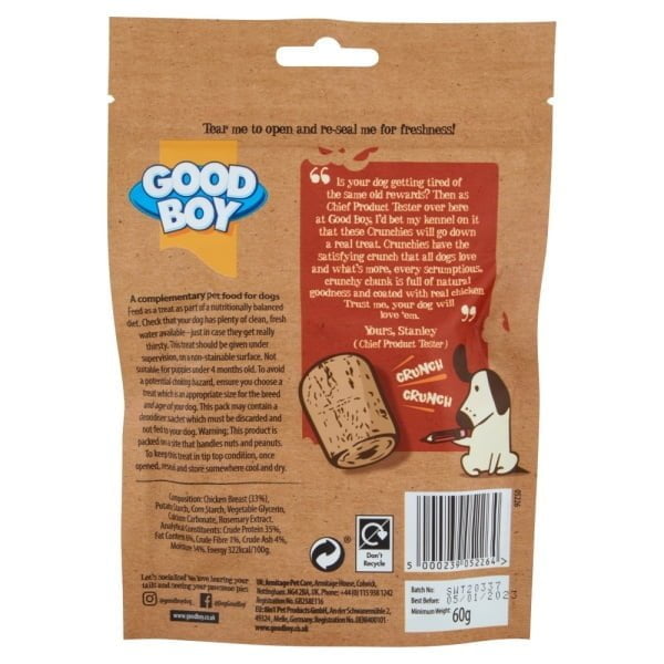 GOODBOY - Crunchies Mini Chicken 60g - Image 3