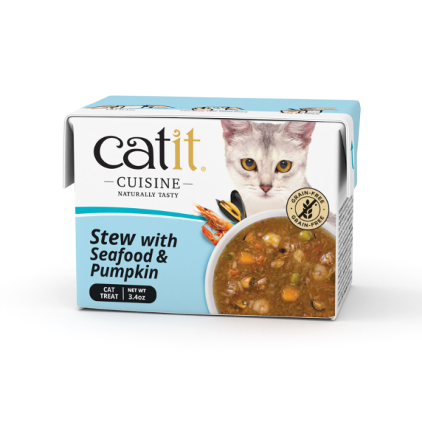 Catit Cuisine Seafood Stew with Pumpkin, 95g Tetra